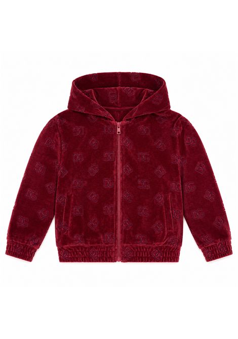 Felpa con logo DOLCE & GABBANA KIDS | L2JWDL FJ7DLR0375
